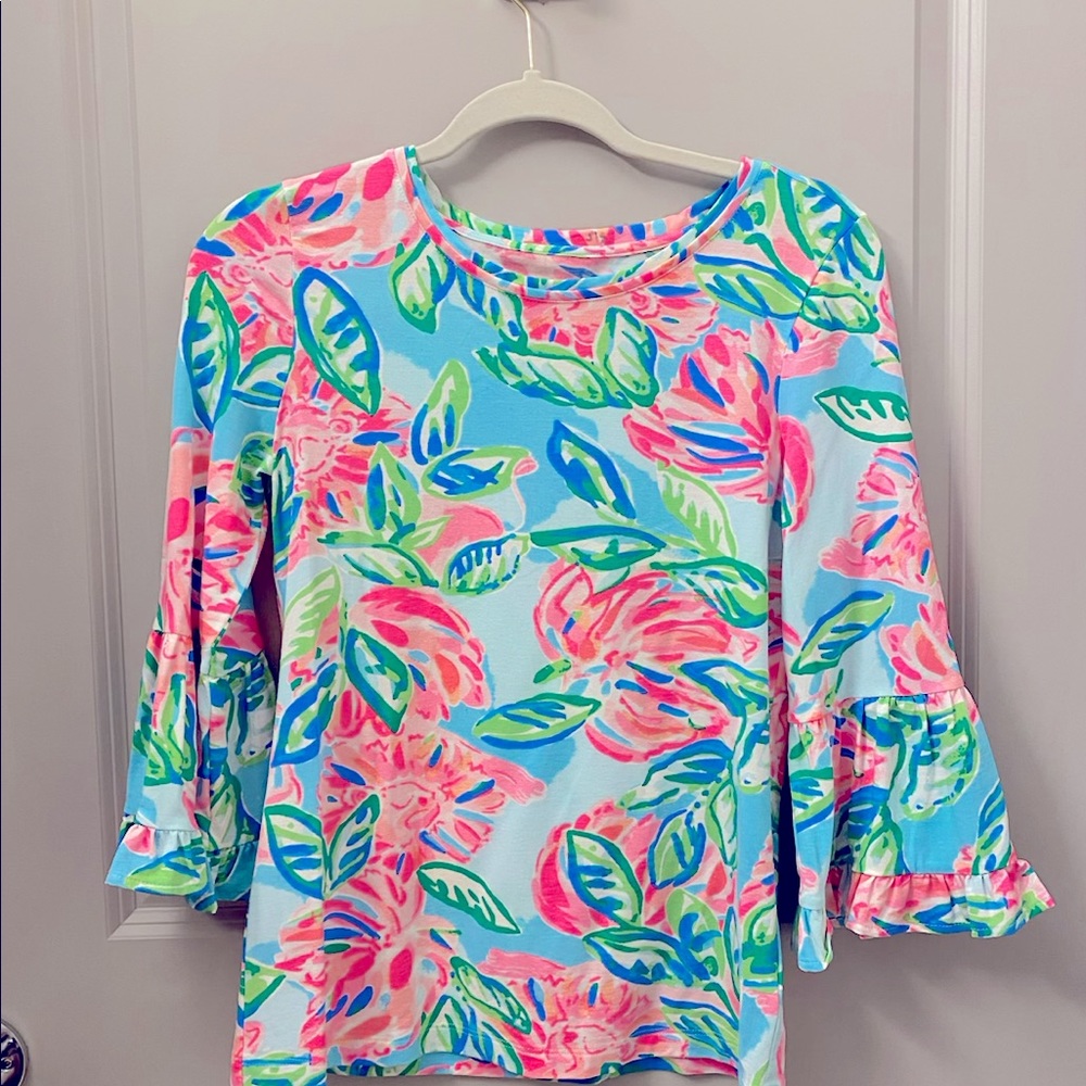 total blossom fontaine belle sleeve top